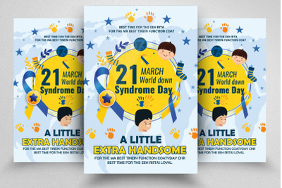 World Down Syndrome Day Flyer/Poster