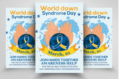 World Down Syndrome Day Flyer