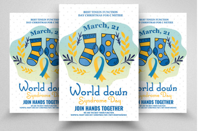 World Down Syndrome Day Flyer