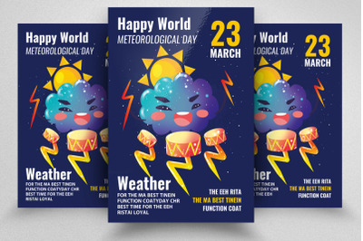 World Meteorological Day Poster