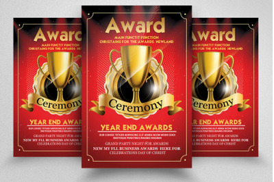 Award Ceremony Flyer/Poster