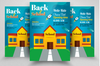 Back 2 School Flyer/Poster