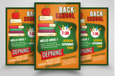 Back To School Flyer/Poster