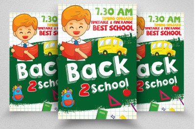 Back 2 School Flyer/Poster Template