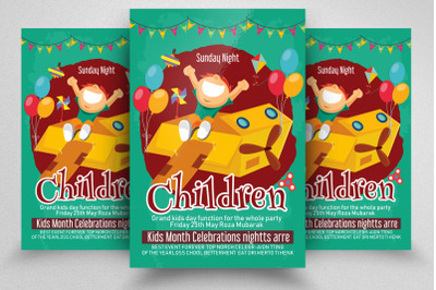 Children Day Celebration Flyer/Poster