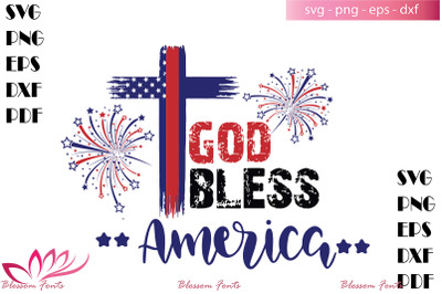 God Bless America Svg&2C; 4th of july svg&2C; america shirt