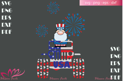 Gnome USA svg. gnomes shirt&2C; 4th of july shirt