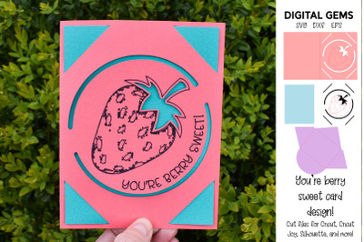 You&#039;re berry sweet card design