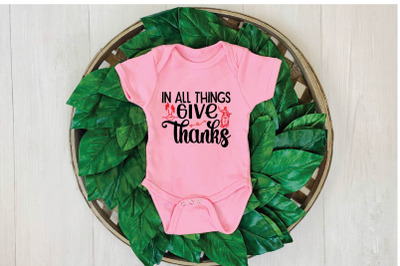 in all things give thanks svg design