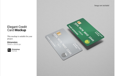 Elegant Credit Card Mockup