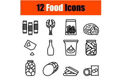 Food Icon Set