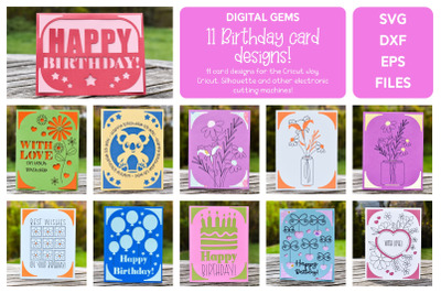 Birthday Card bundle