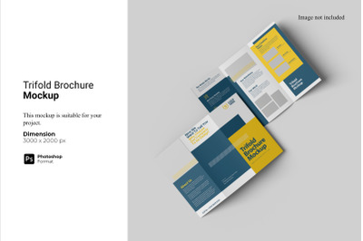 Trifold Brochure Mockup