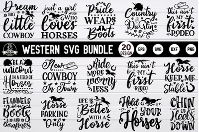 western svg bundle v0l 1