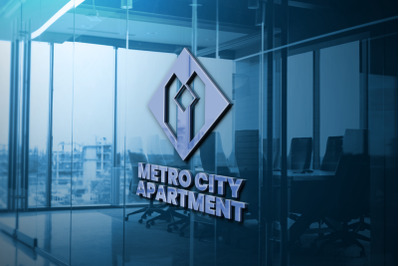 Metro City Apartment Logo Template