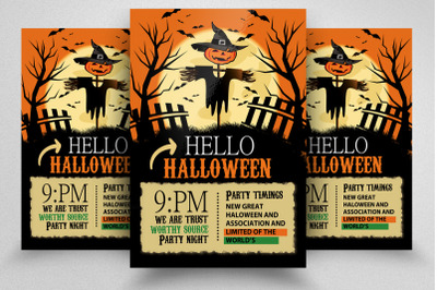 Halloween Horror Night Flyer/Poster