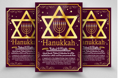 Hanukkah Festival Flyer/Poster