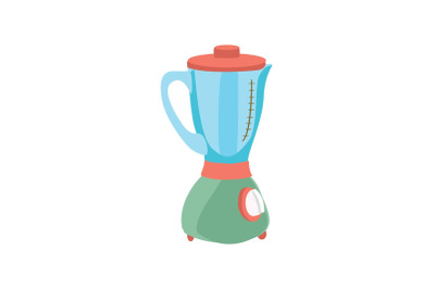 Kitchen Blender Flat Icon