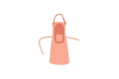 Kitchen Apron Flat Icon