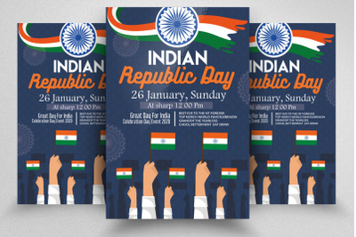 Indian Republic Day Flyer/Poster Template