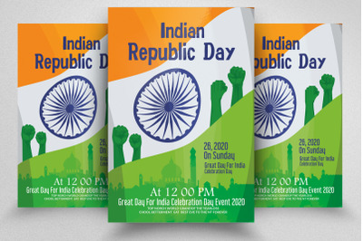 India Republic Day Poster Template