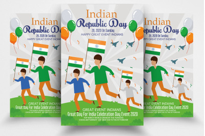 Indian Republic Day Flyer/Poster