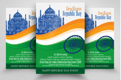 Indian Republic Day Flyer/Poster