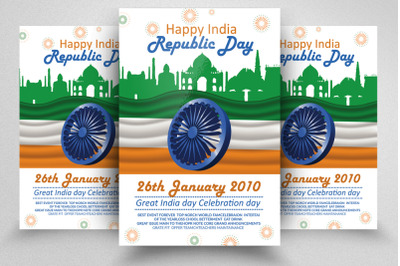 India Republic Day Flyer/Poster