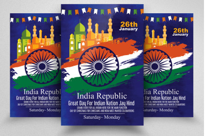 India Republic Day Celebration Poster