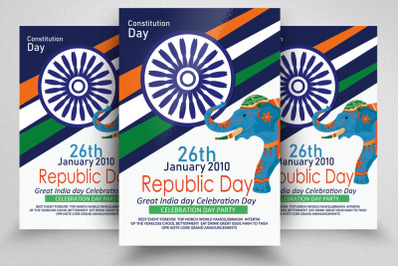 India Republic Day Flyer/Poster