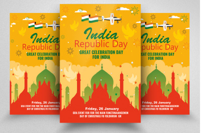 India Republic Day Celebration Poster