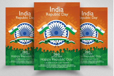 Happy India Republic Day Flyer/Poster