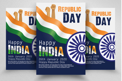 India Republic Day Poster Template