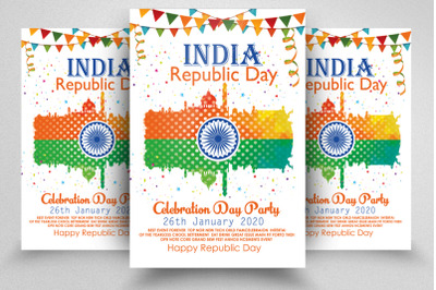 India Republic Day Flyer/Poster