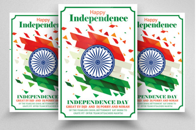 Happy India Independence Day Flyer/Poster