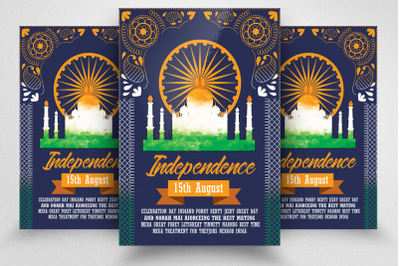 India Independence Day Festival Poster