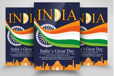 India Independence Day Festival Poster