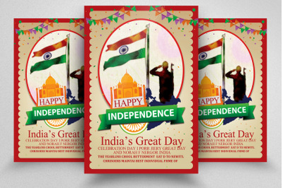 India Independence Day Festival Poster