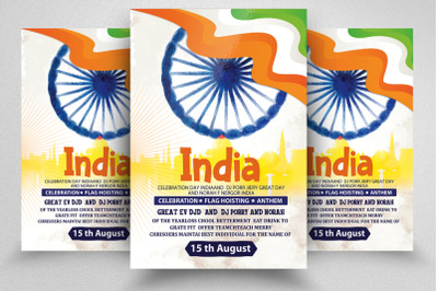 India Independence Day Flyer