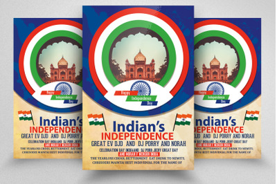 India Independence Day Festival Poster