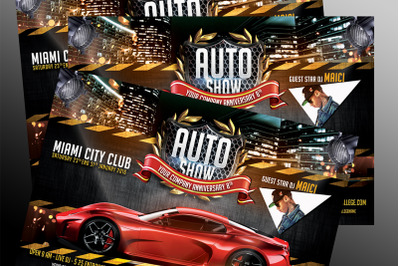 Auto Show - Flyer Template