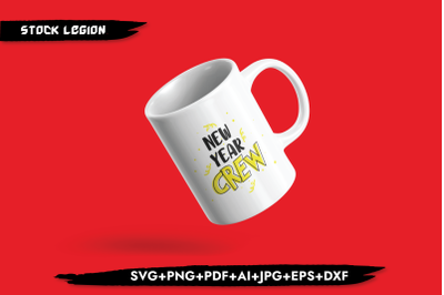 New Year Crew SVG