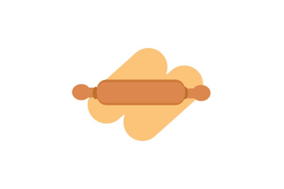 Kitchen  Rolling Pin Flat Icon