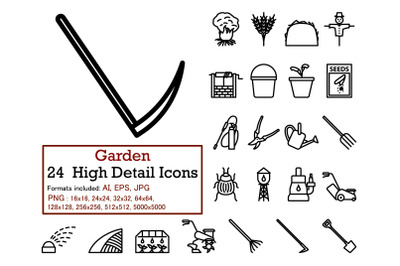 Garden Icon Set