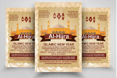 Islamic New Year Flyer Template