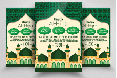 Al Hijrah Islamic New Year Flyer