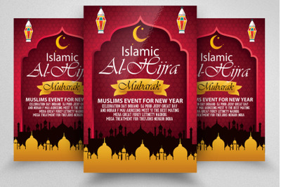 Islamic New Year Flyer Template