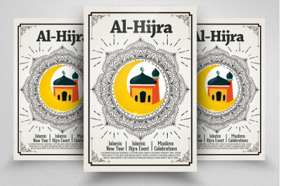 Al-Hijrah Islamic New Year Flyer Template