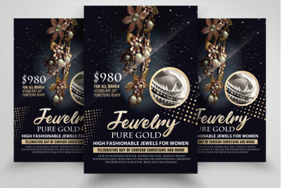 Jewelry Ads Flyer/Poster