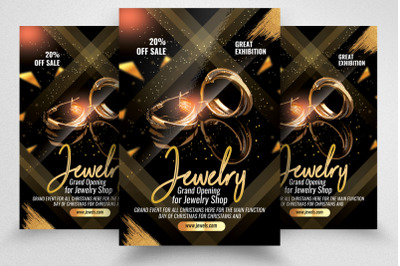 Jewelry Shop Ads Flyer/Poster